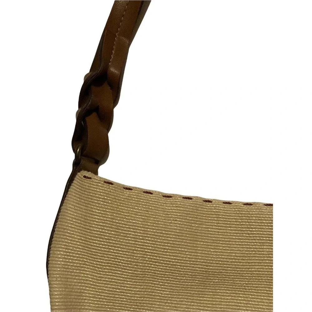 Fossil woven tan